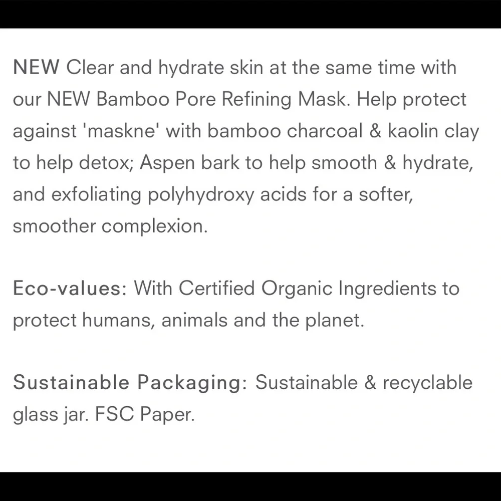 🌿 JUICE BEAUTY BAMBOO PORE REFINING MASK - Picture 7 of 7